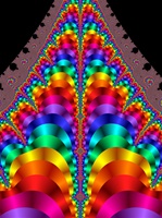 Whether for mardi gras, carnivale, a birthday party, gay pride parade, or other festivals and events, this glorious rainbow evokes a sense of fun and celebration. It's gorgeous printed at high resolution too.